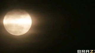 Eva Angelina takes an amazing facial and then slides his cock in her ass for a few seconds