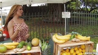 Kylie Rogue shows us her melons and teases