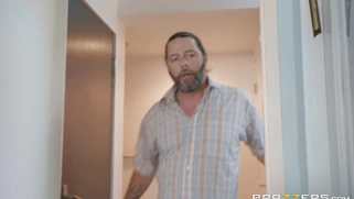 Busty blonde Nicolette Shea gets fucked from behind