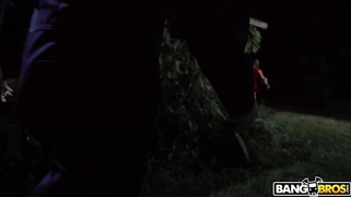 Kara Lee as Little Red Riding Hood is sucking the thick dick