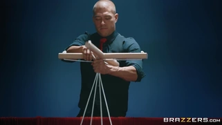 Jessica Rex is sucking Xander Corvus' hard cock