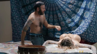 Big titted Karma Rx gets pussy plowed by Johnny Sins