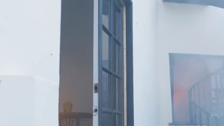 Firefighter Nicolette Shea caught Ricky with his cock in his hands