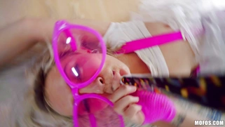 Chloe Temple gets fucked by Jmac in different positions