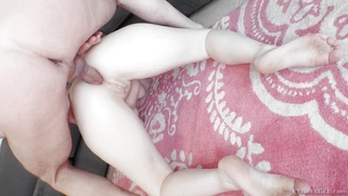 19yo River Fox gets assfucked on the floor