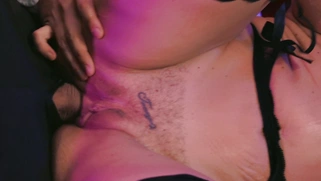 Rachel Cavalli in sexy stockings and high heels gets banged