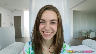 Sexy teenager Tali Dova showing us her perky natural tits