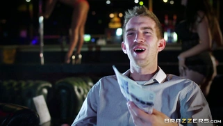 Sienna Day does an amazing strip show for Danny D