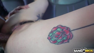 Arabelle Raphael gets her anus destroyed by the hard cock