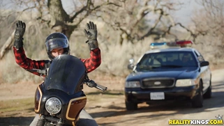 Cop Bridgette B arrested biker Charles Dera