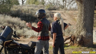 Cop Bridgette B arrested biker Charles Dera