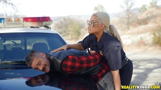 Cop Bridgette B arrested biker Charles Dera