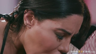 MILF Lela Star orally pleasures the big black cock