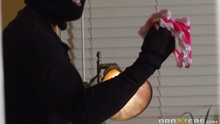 Cassidy Banks caught a burglar collecting her underwear