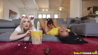 Ebony Kira Noir enjoys getting her pussy licked