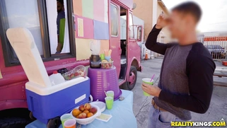 Anya Olsen gives nice blowjob to Derrick Ferrari