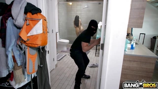 Violet Myers gets [censored] by an intruder