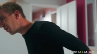 Georgie Lyall caught Danny D jerking his huge boner