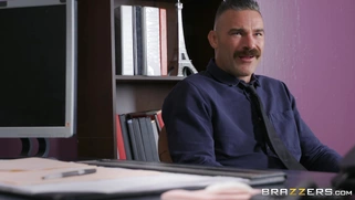 Monique Alexander met Charles Dera in the office