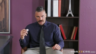 Monique Alexander met Charles Dera in the office