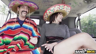 Becky Bandini shows off her nice big boobs