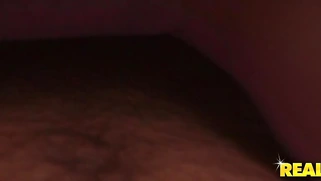 All natural Sloan Harper rides the hard rod in POV