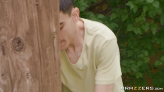 Alexis Fawx caught Jordi in the park and wanted to give him a lesson