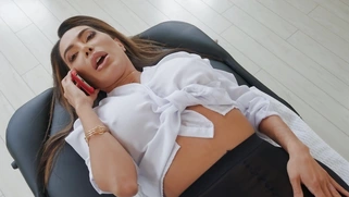 Lela Star gets massaged by Small Hands