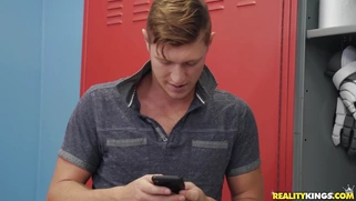 Teen Megan Marx was caught in the locker room