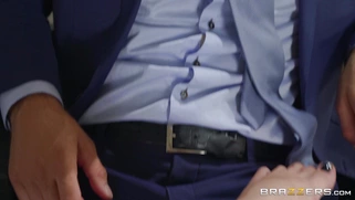 Kimmy Granger seduces her husband's boss Mick Blue