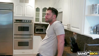 Aryana Adin caught the guy spying on her in the shower