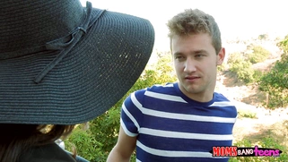 Ariella Ferrera has a pair of huge tits and sexy body to easily seduce Van