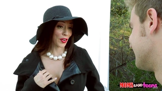 Ariella Ferrera has a pair of huge tits and sexy body to easily seduce Van