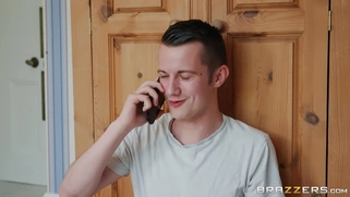 Sam Bourne spies on Rebecca Jane Smythe playing with her pussy