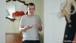 Sam Bourne spies on Rebecca Jane Smythe playing with her pussy