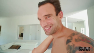 Teen Naomi Swann gets her trimmed pussy drilled