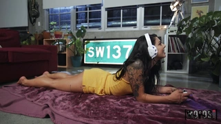 Adria Rae is fucking Gina Valentina doggystyle