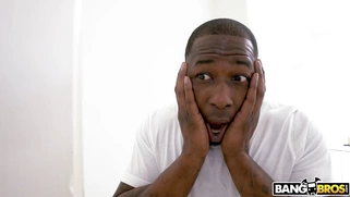 Rob Piper spies on Nicole Aniston posing on camera