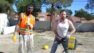 Richelle Ryan hiking up her skirt and telling them to whip out their big cocks