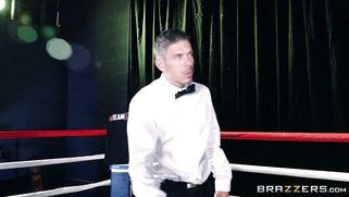 Peta Jensen squares off in the ring with the insatiable Eva Lovia