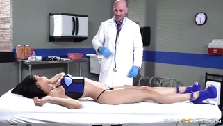 Dr. Sins exploring Veronica Rodriguez's tight body and all holes