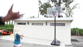 Fun size teen Alex Little came to try the big black dick