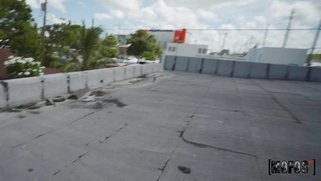 Melody Marks gets fucked doggystyle on the ground