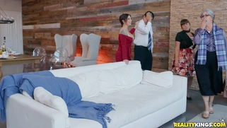 Ivy Lebelle gets fucked and her parents are none the wisers