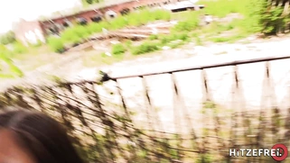 German Lullu Gun is sucking cock in POV