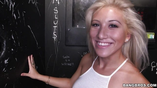 Cristi Ann showing off her amazing ass and big fake tits