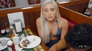 Blonde Abella Danger is sucking the big dick in POV