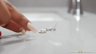 Moriah Mills takes the shower and Xander Corvus spies on her