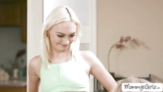 Stepmom plays hide and sex with stepdaughter