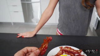 Teen Mackenzie Mace is sucking cock in POV